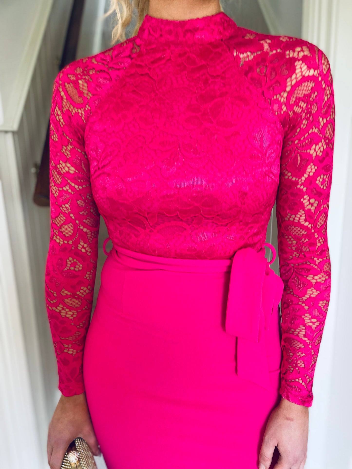 Abbey Dress Pink