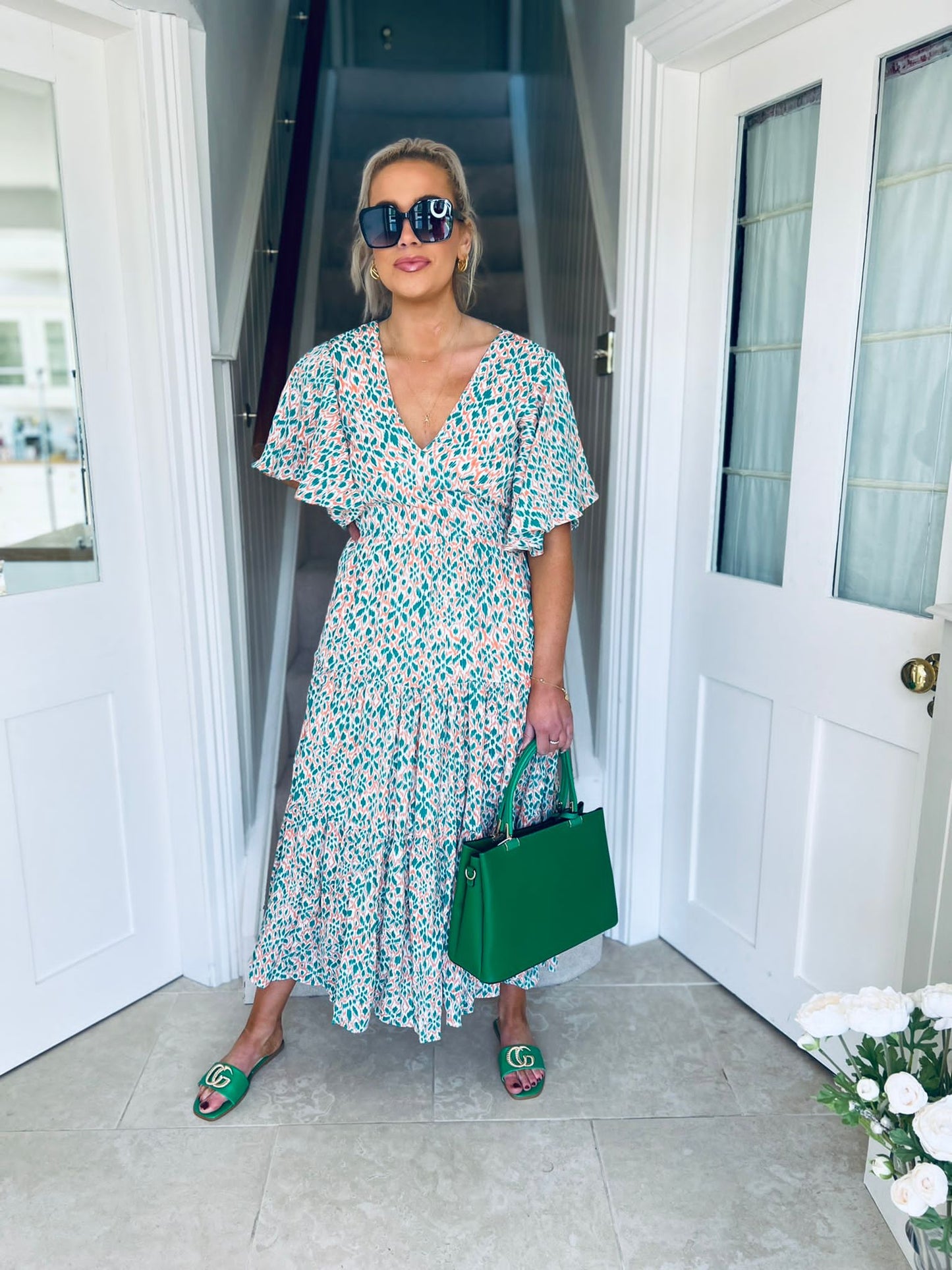 Willa Dress Green