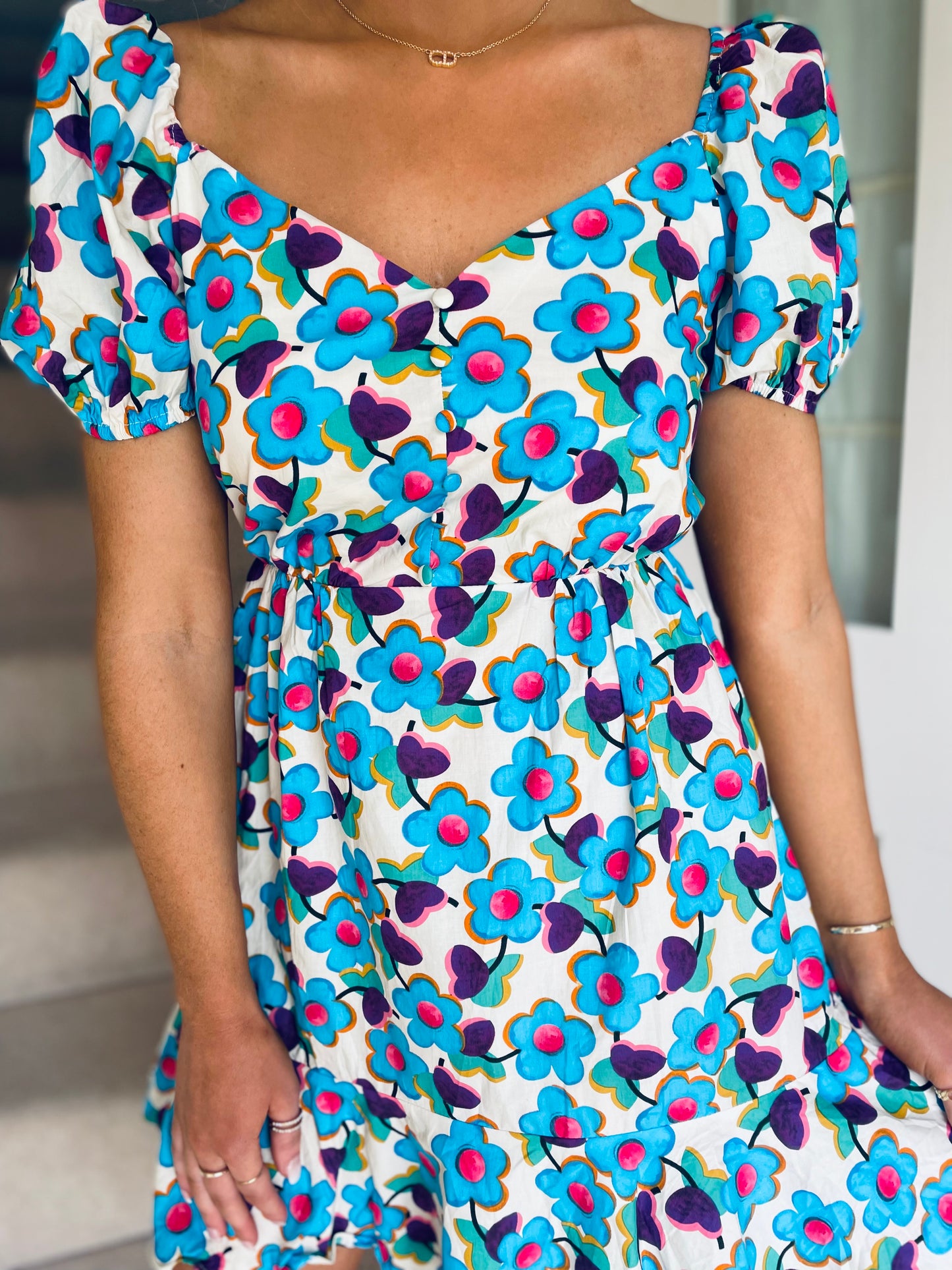 Kanna Dress Blue