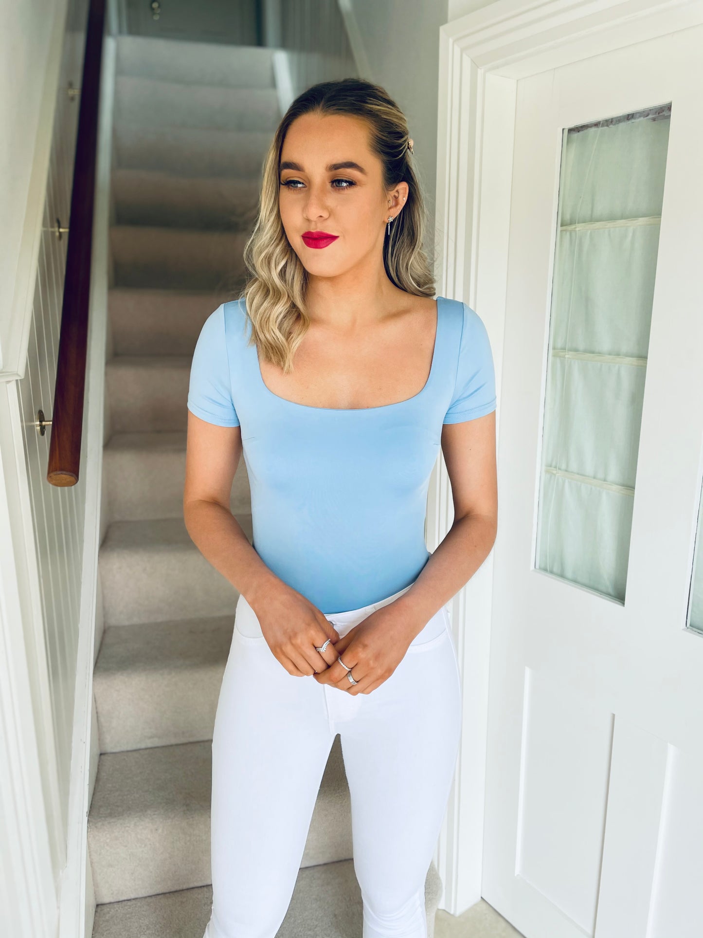 George Bodysuit Blue