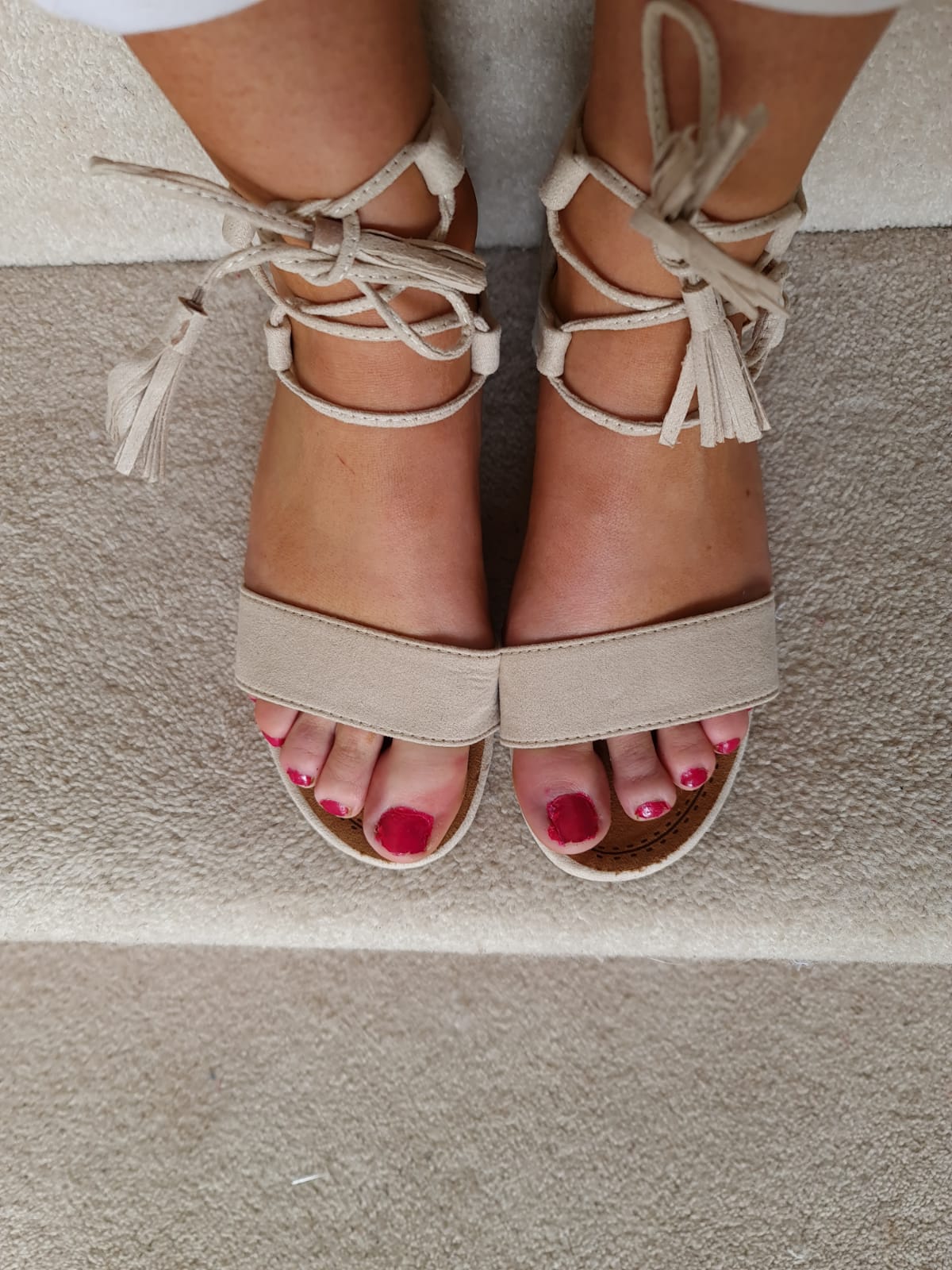 Simon Sandals beige