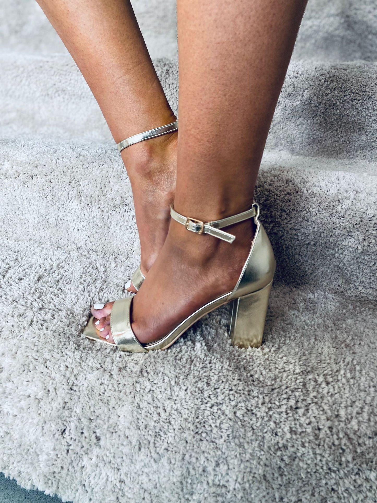 Reece Heels Gold