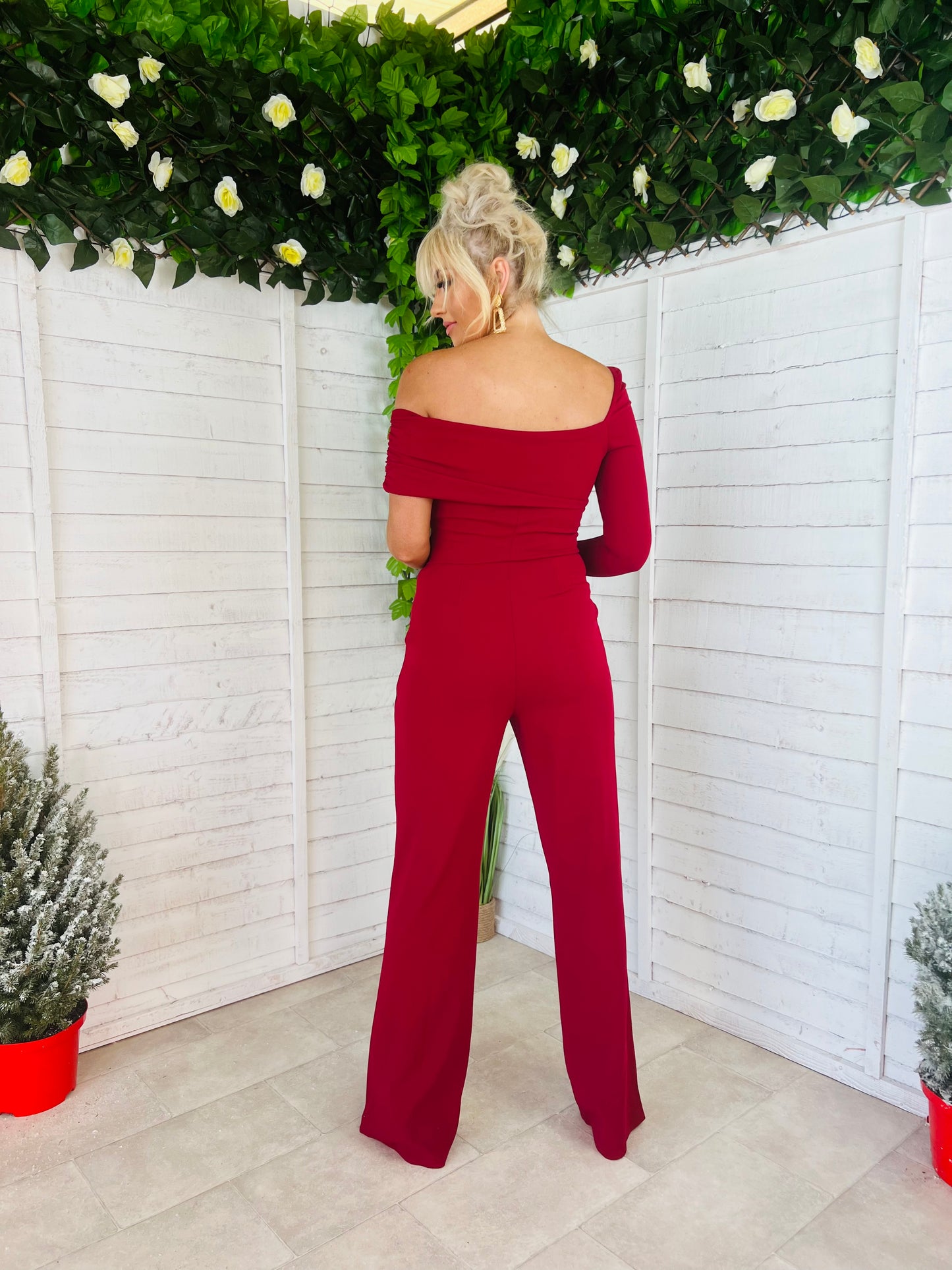 Joan Jumpsuit Burgundy