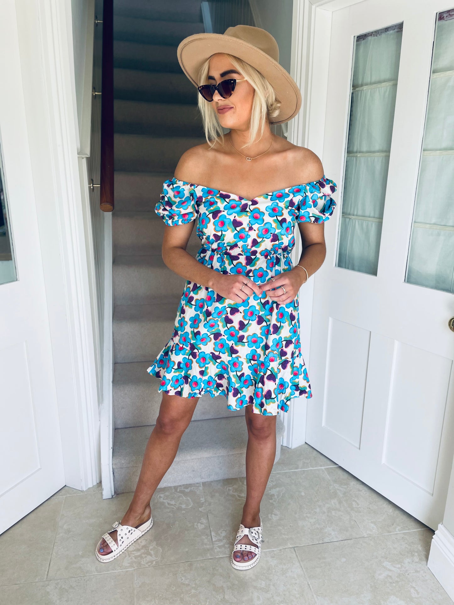 Kanna Dress Blue