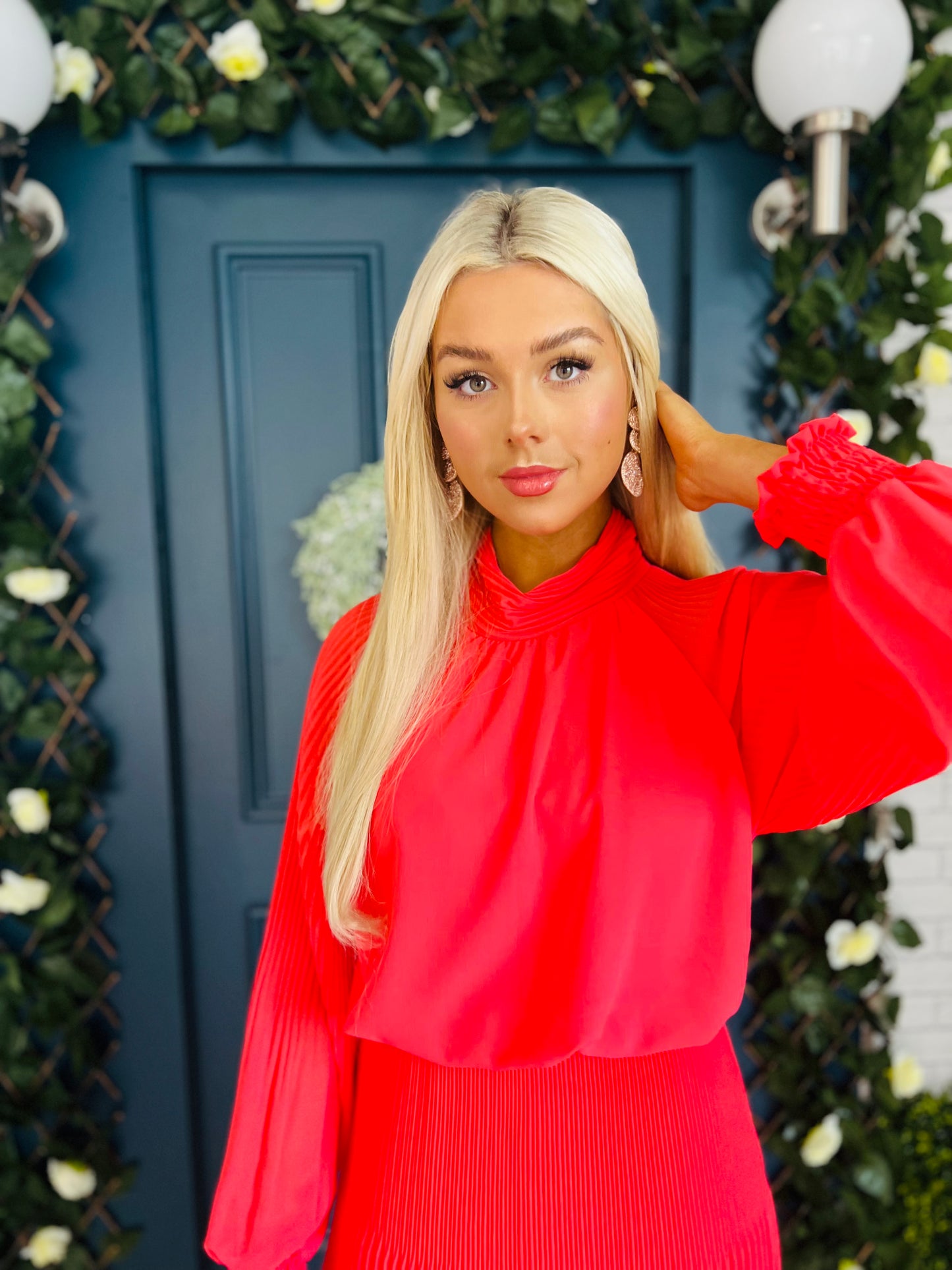 Henri Dress Coral