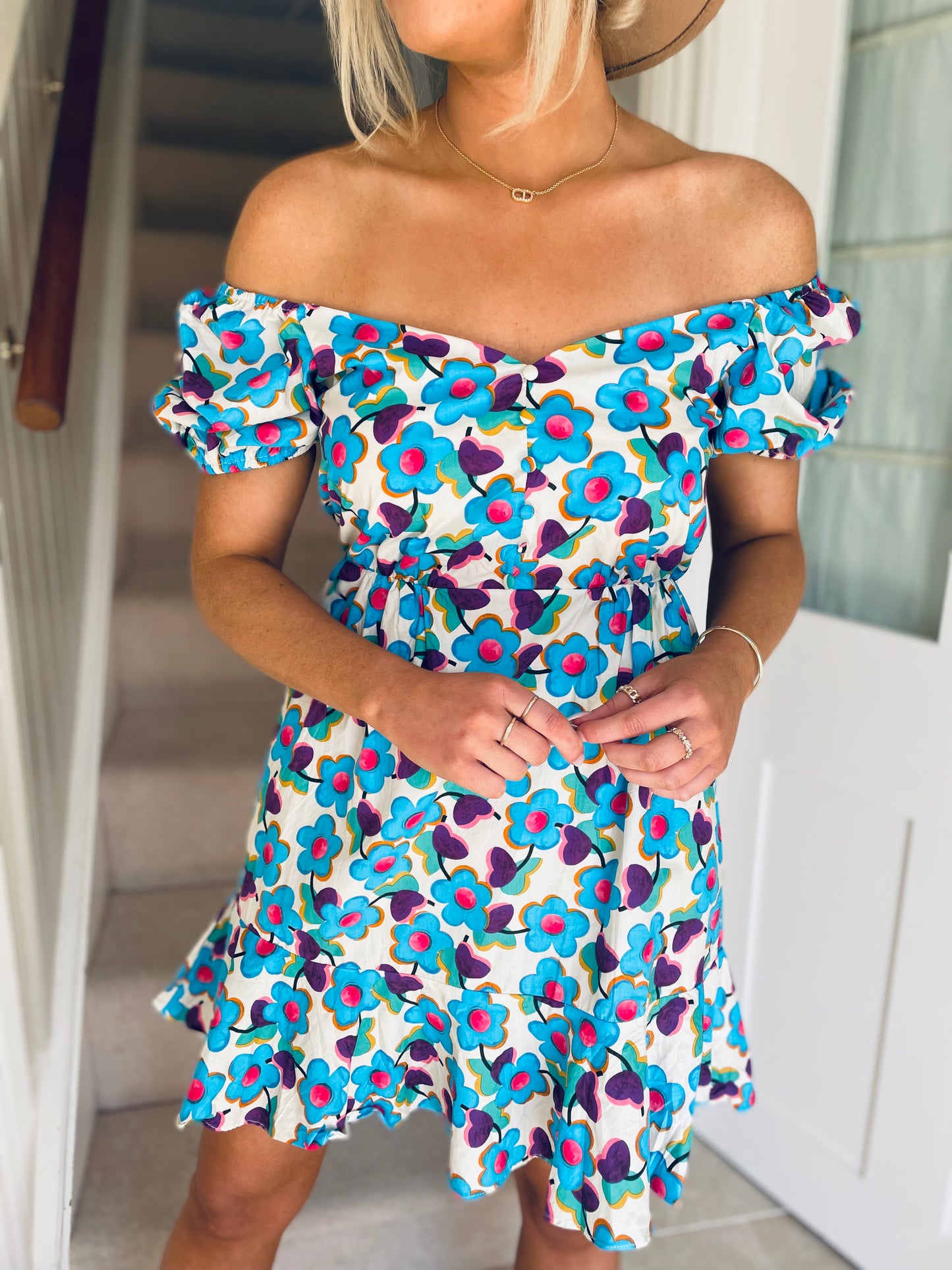 Kanna Dress Blue