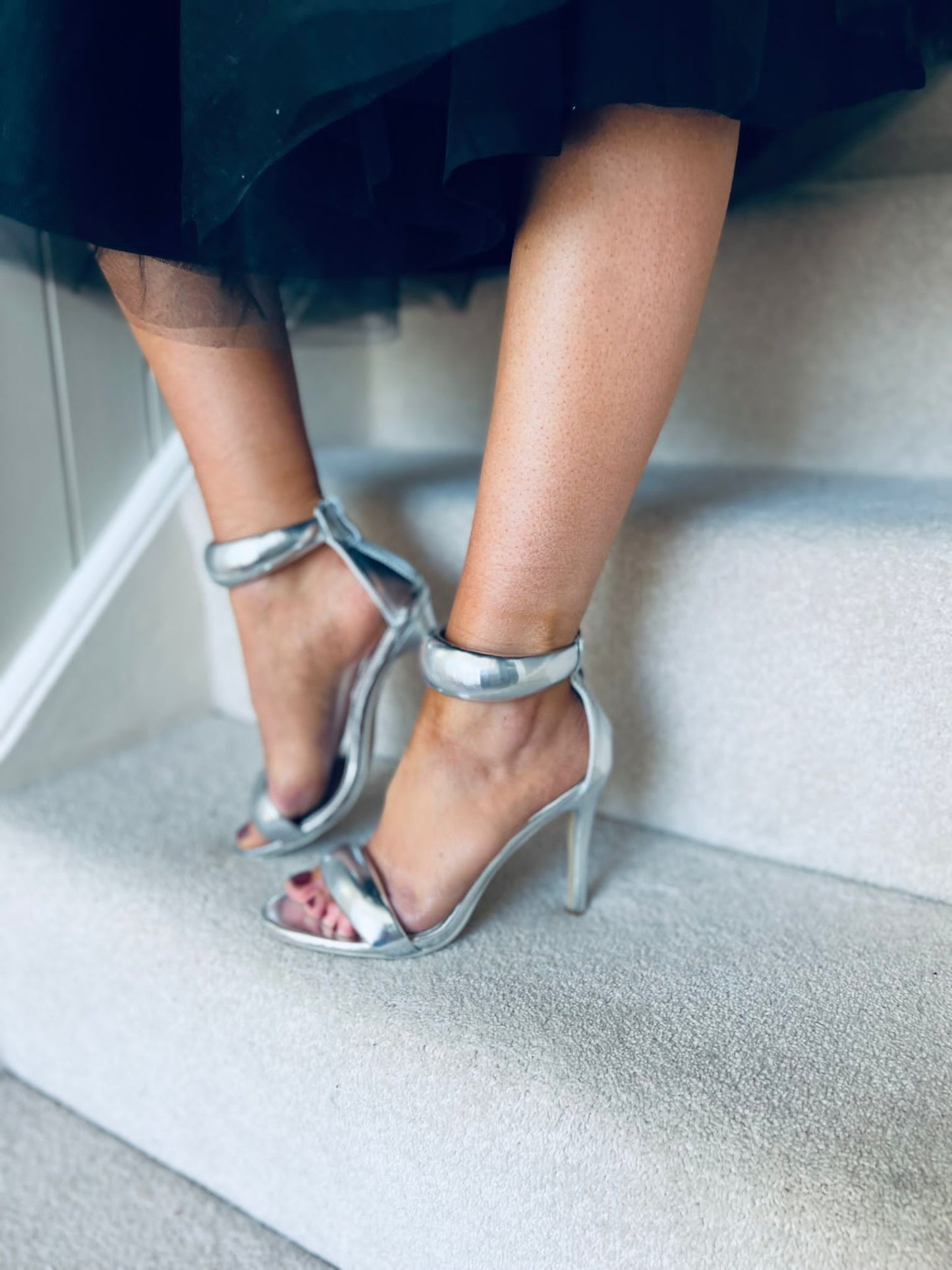Oscar Sandals Silver
