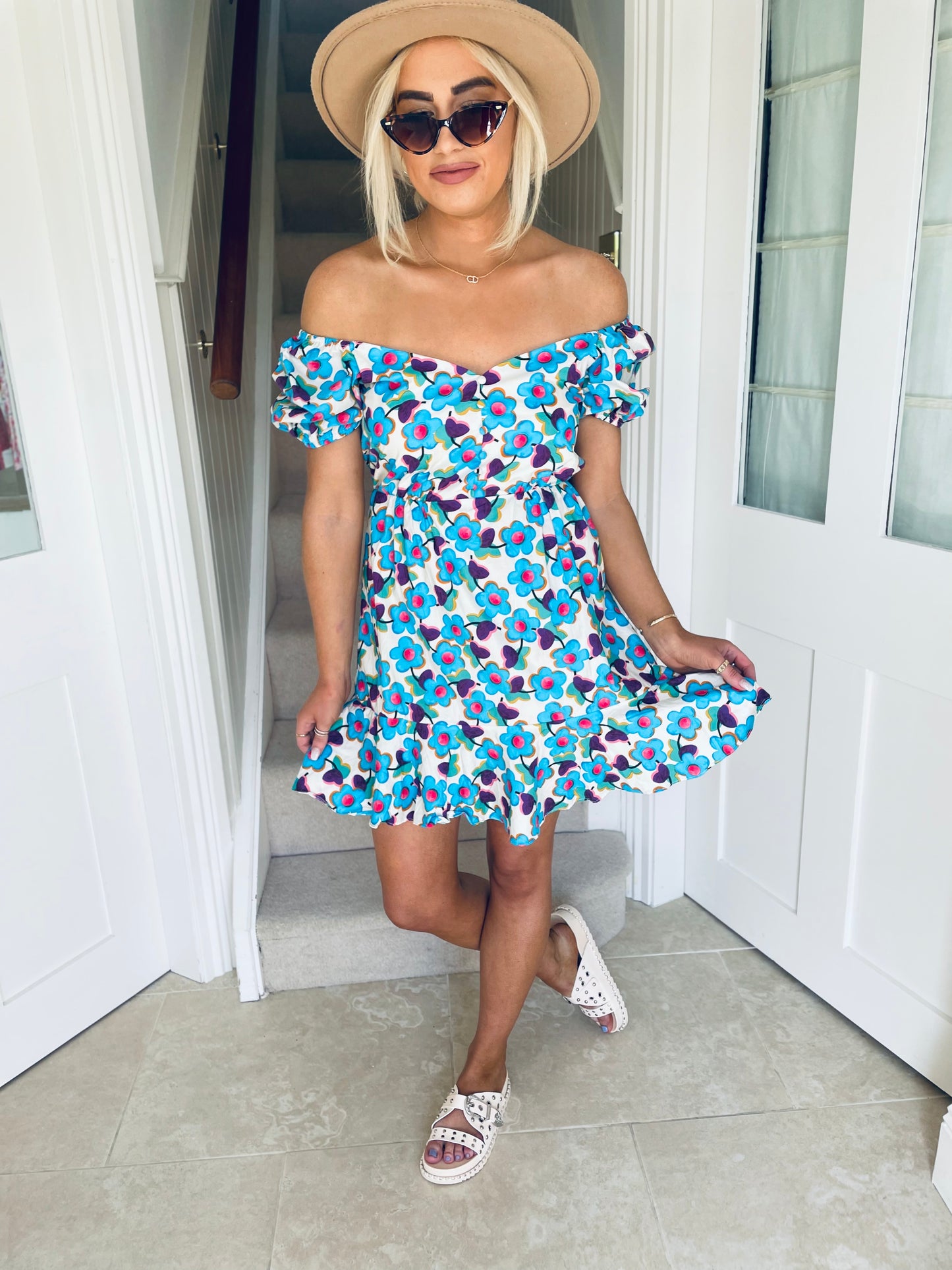 Kanna Dress Blue
