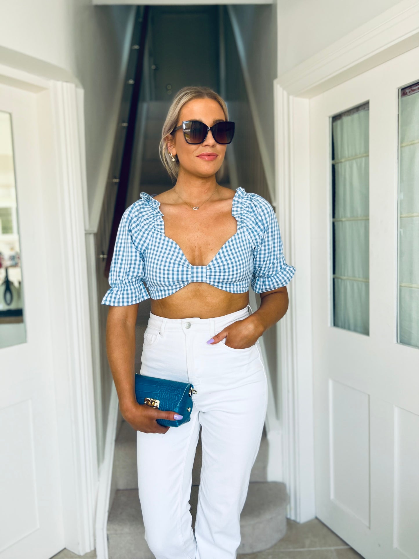 Haiti Top Blue