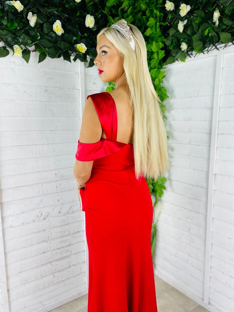 Eilish Dress Red