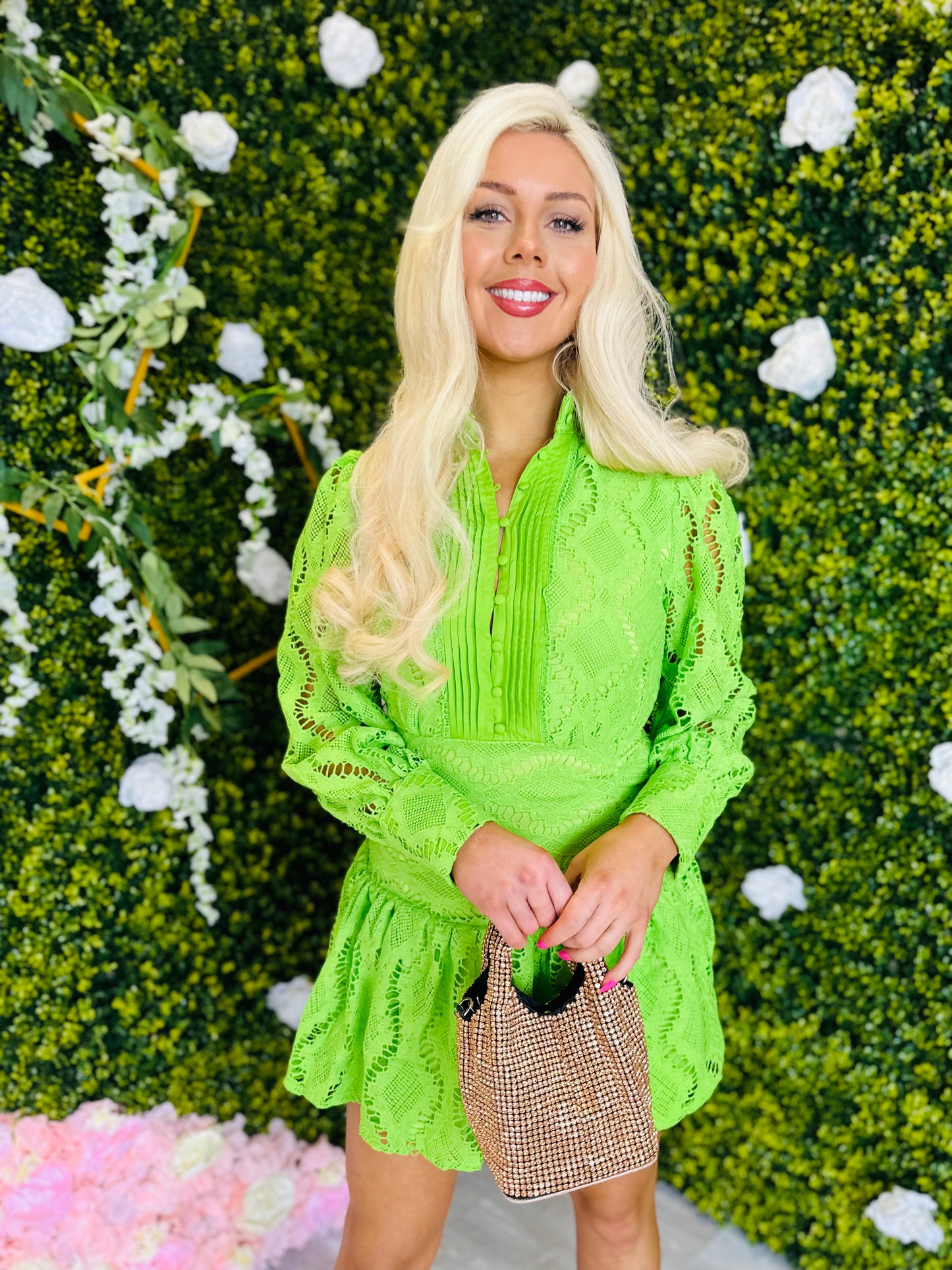 Constance Dress Green