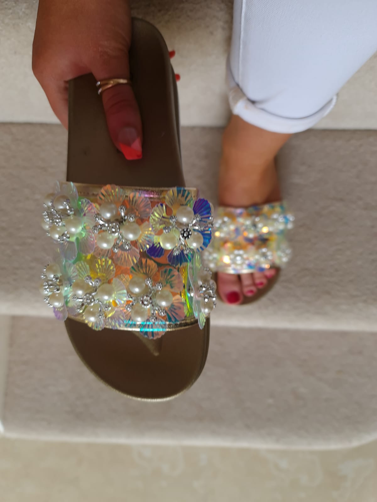 Larry Sandals Black