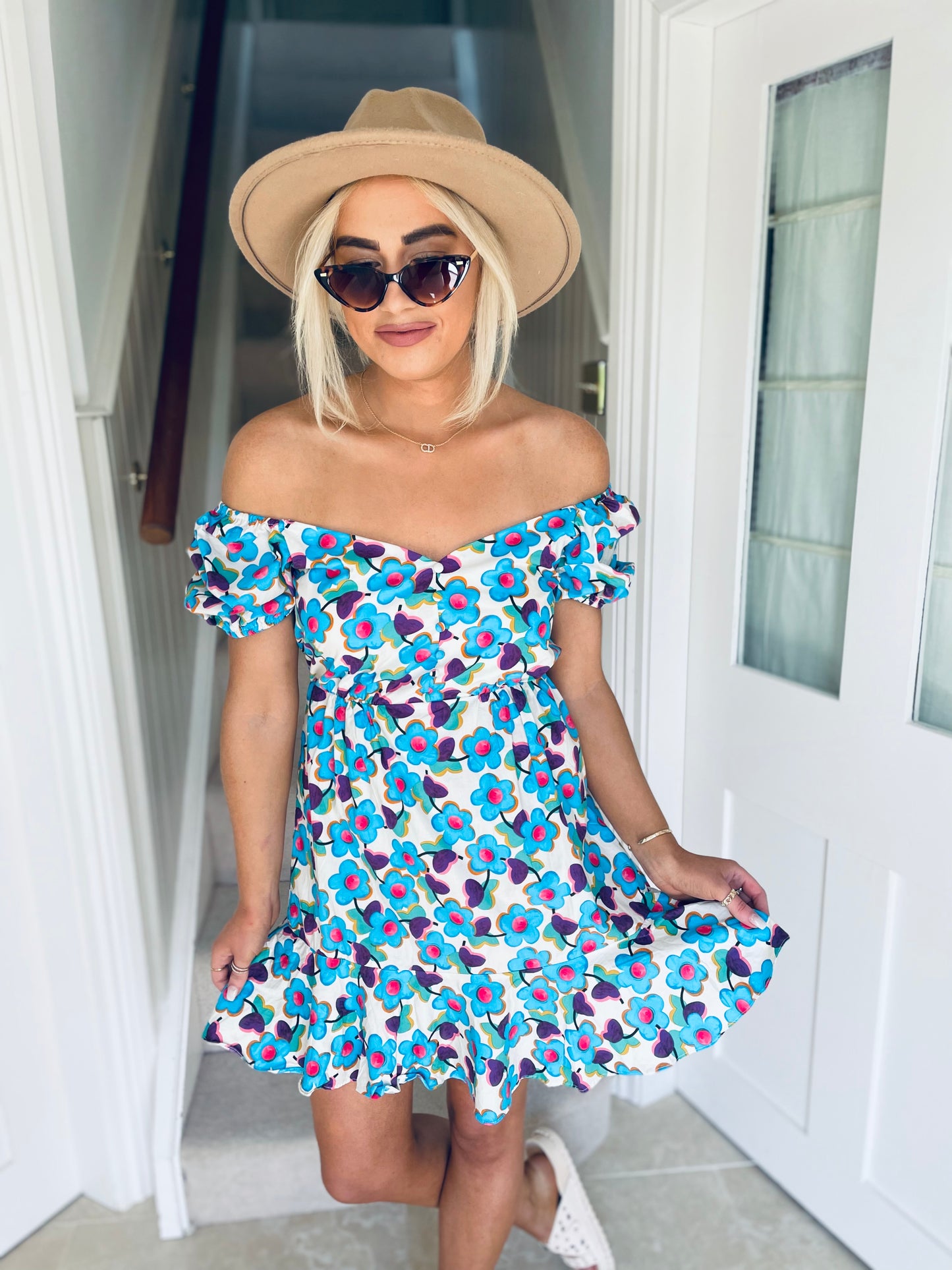 Kanna Dress Blue