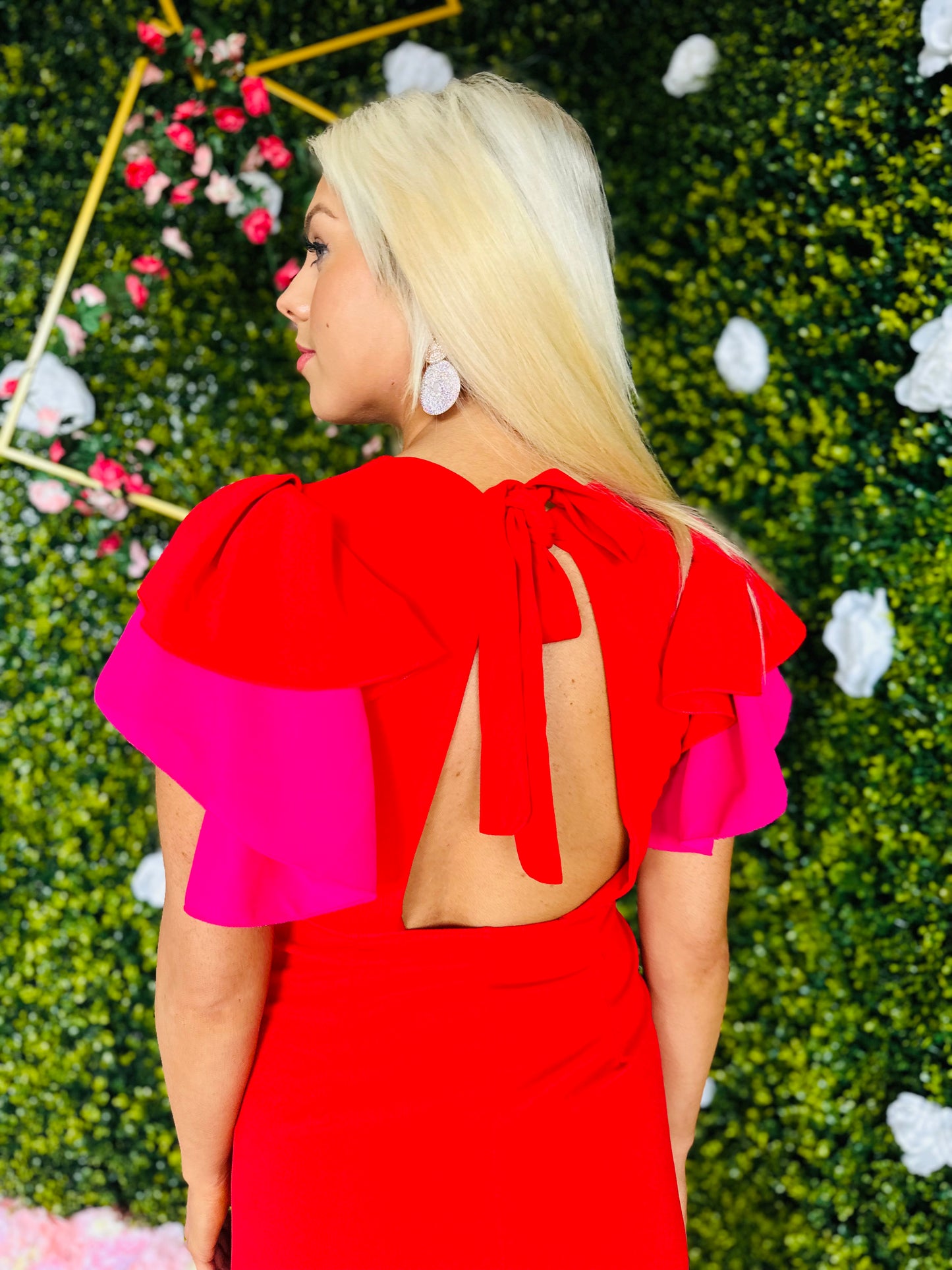 Patrice Dress Red
