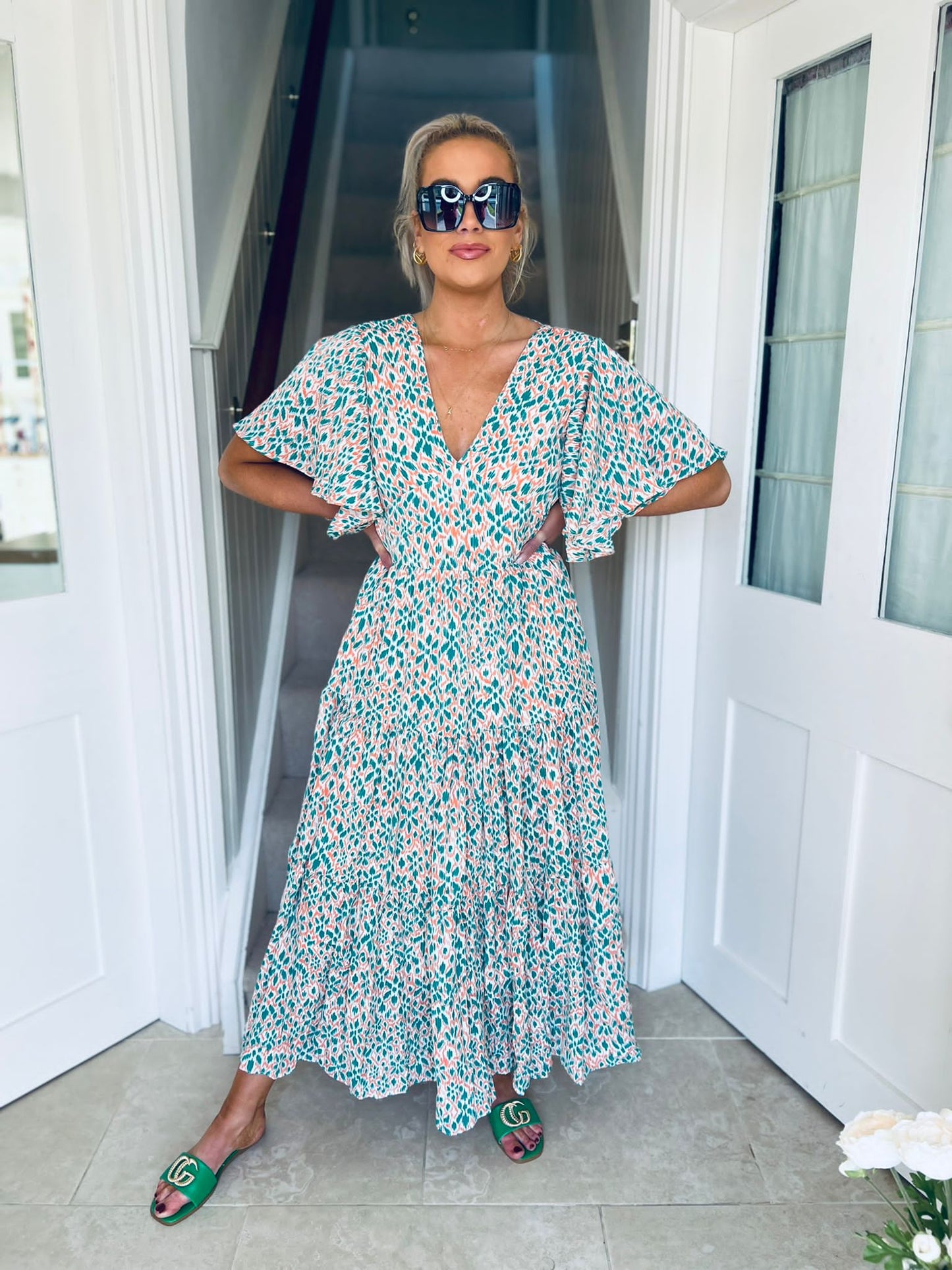 Willa Dress Green