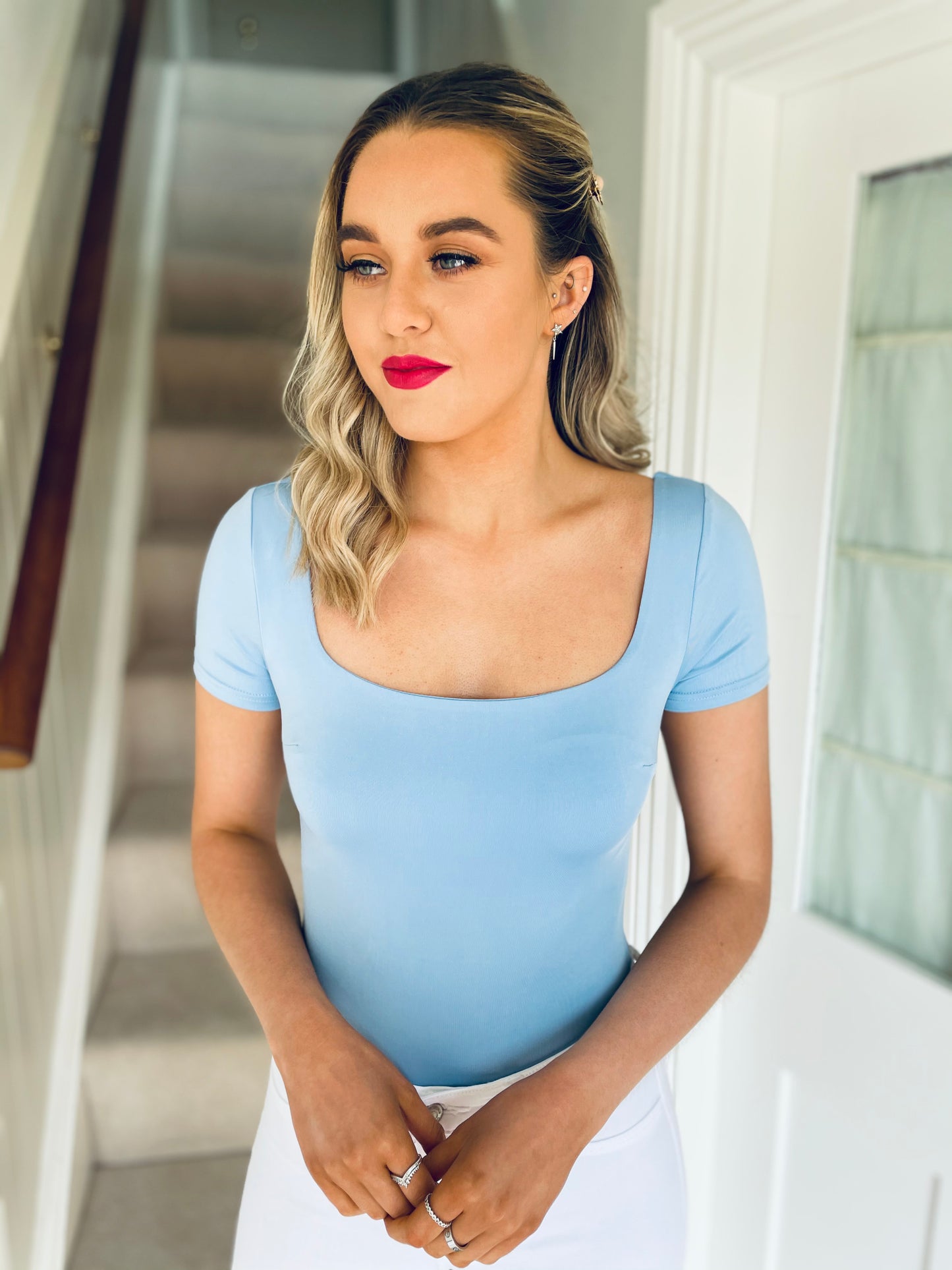 George Bodysuit Blue