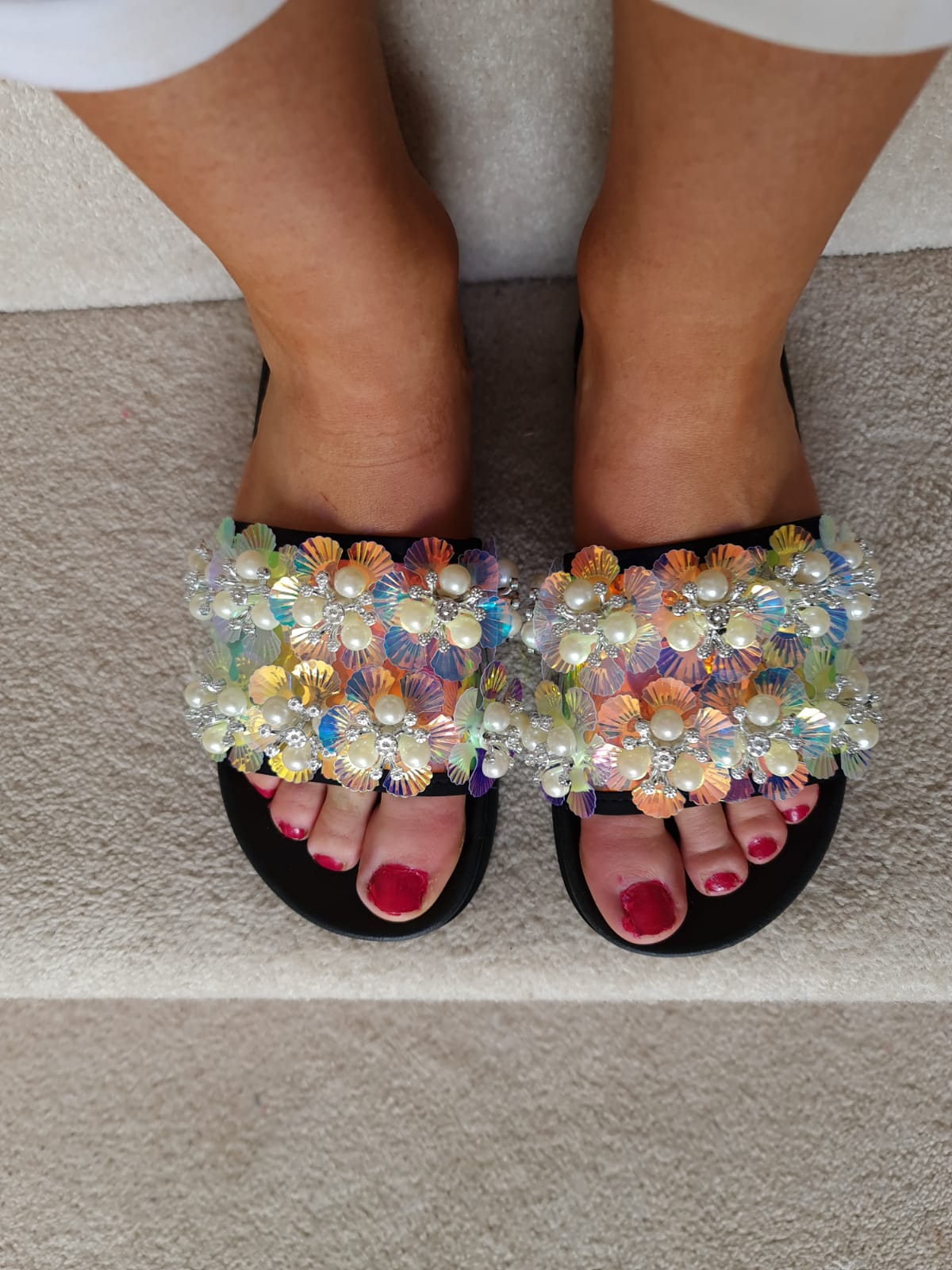 Larry Sandals Black