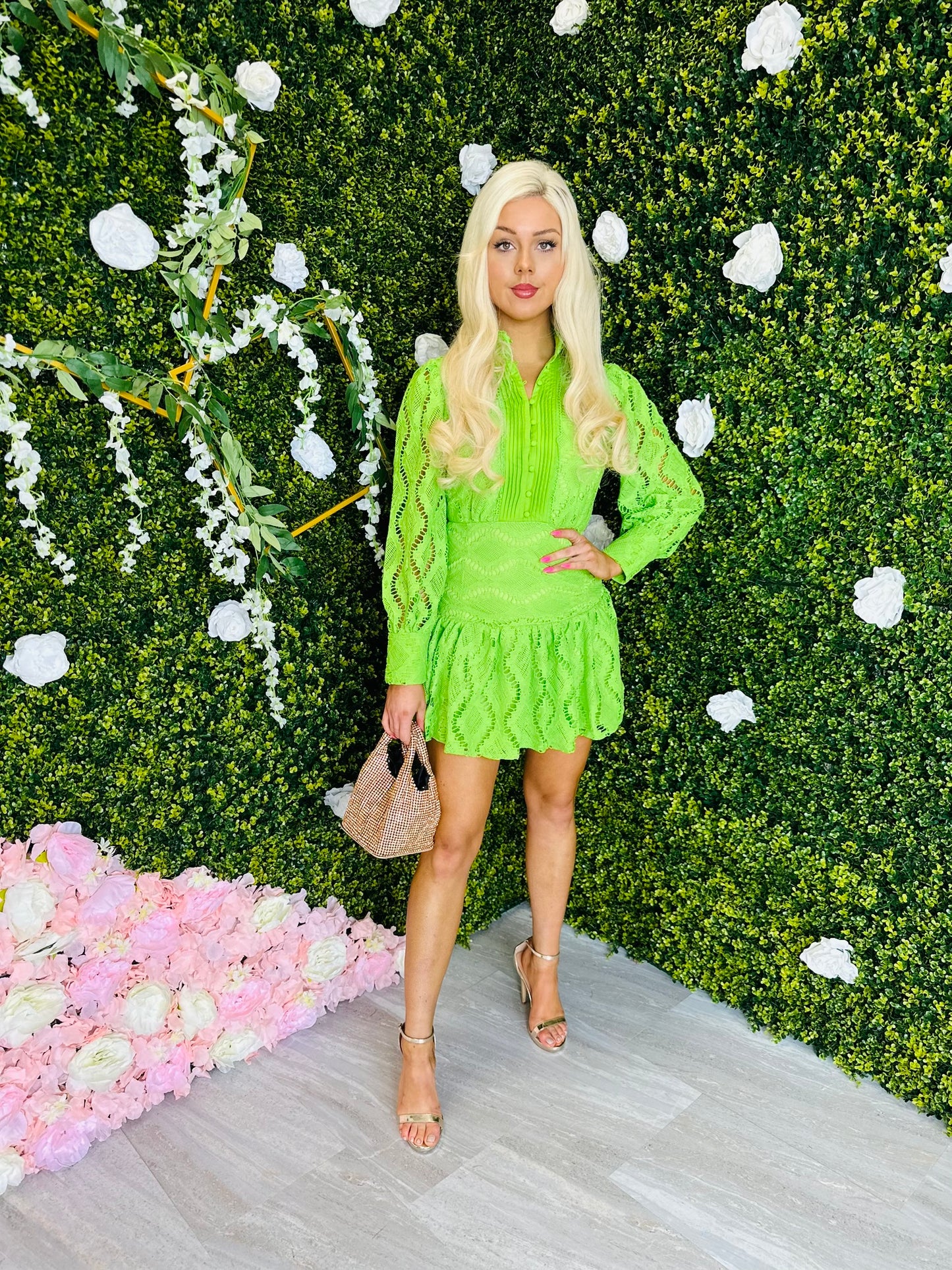 Constance Dress Green