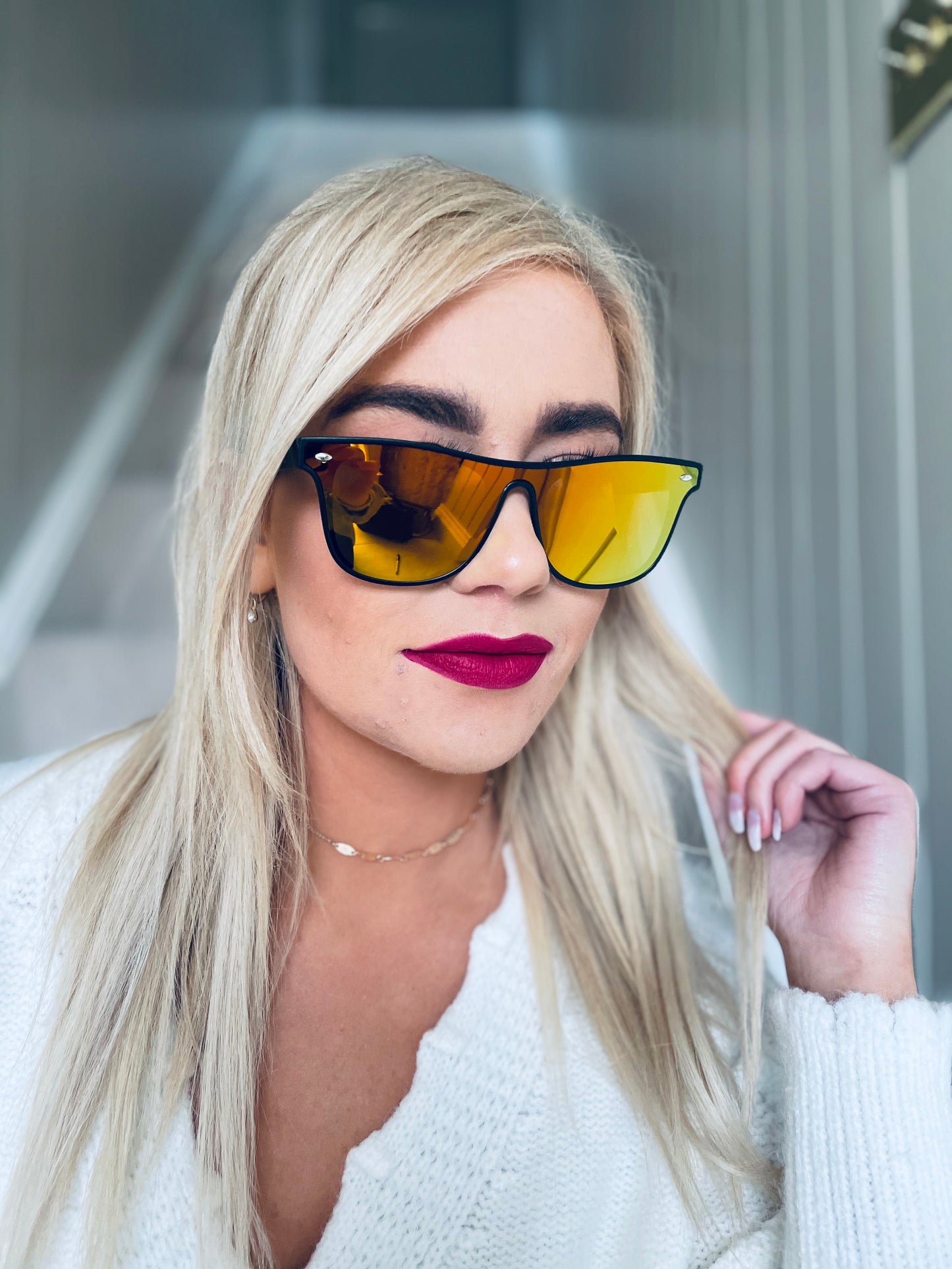 Rose Sunglasses Sunset