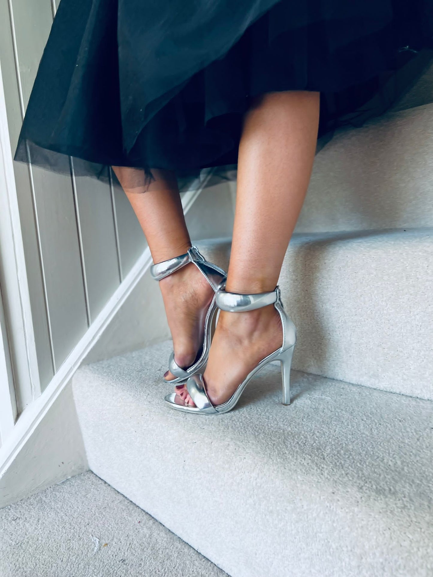 Oscar Sandals Silver
