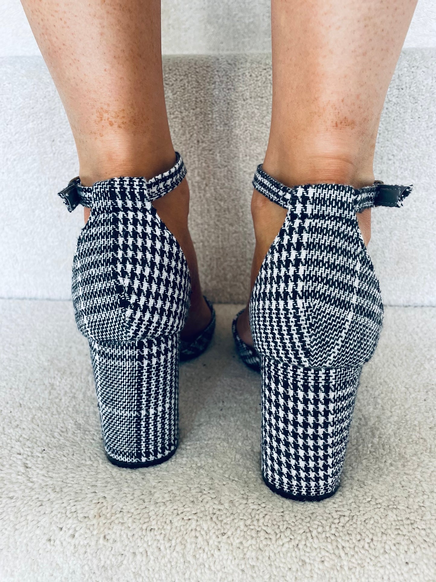 Houndstooth Heels