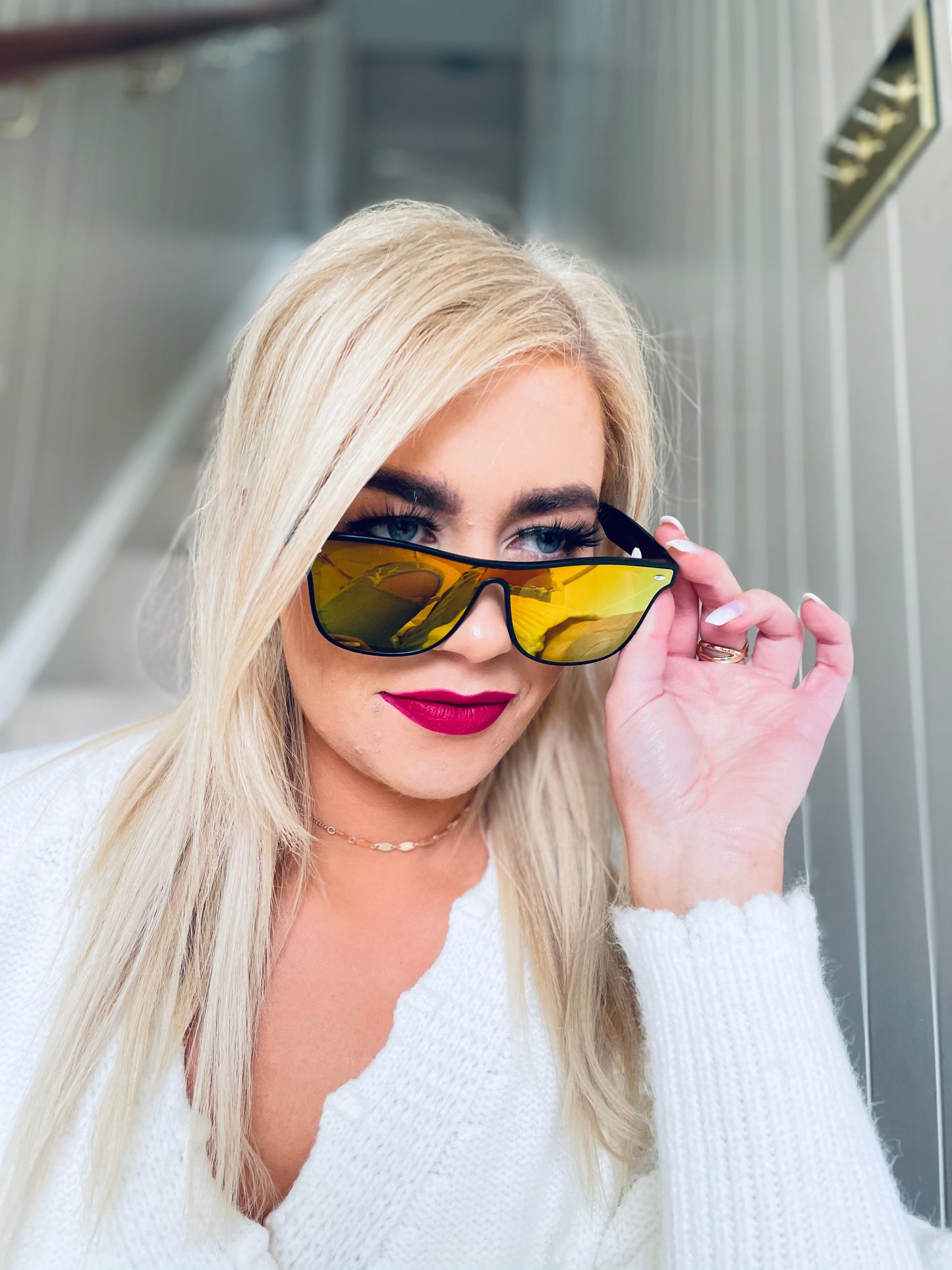 Rose Sunglasses Sunset