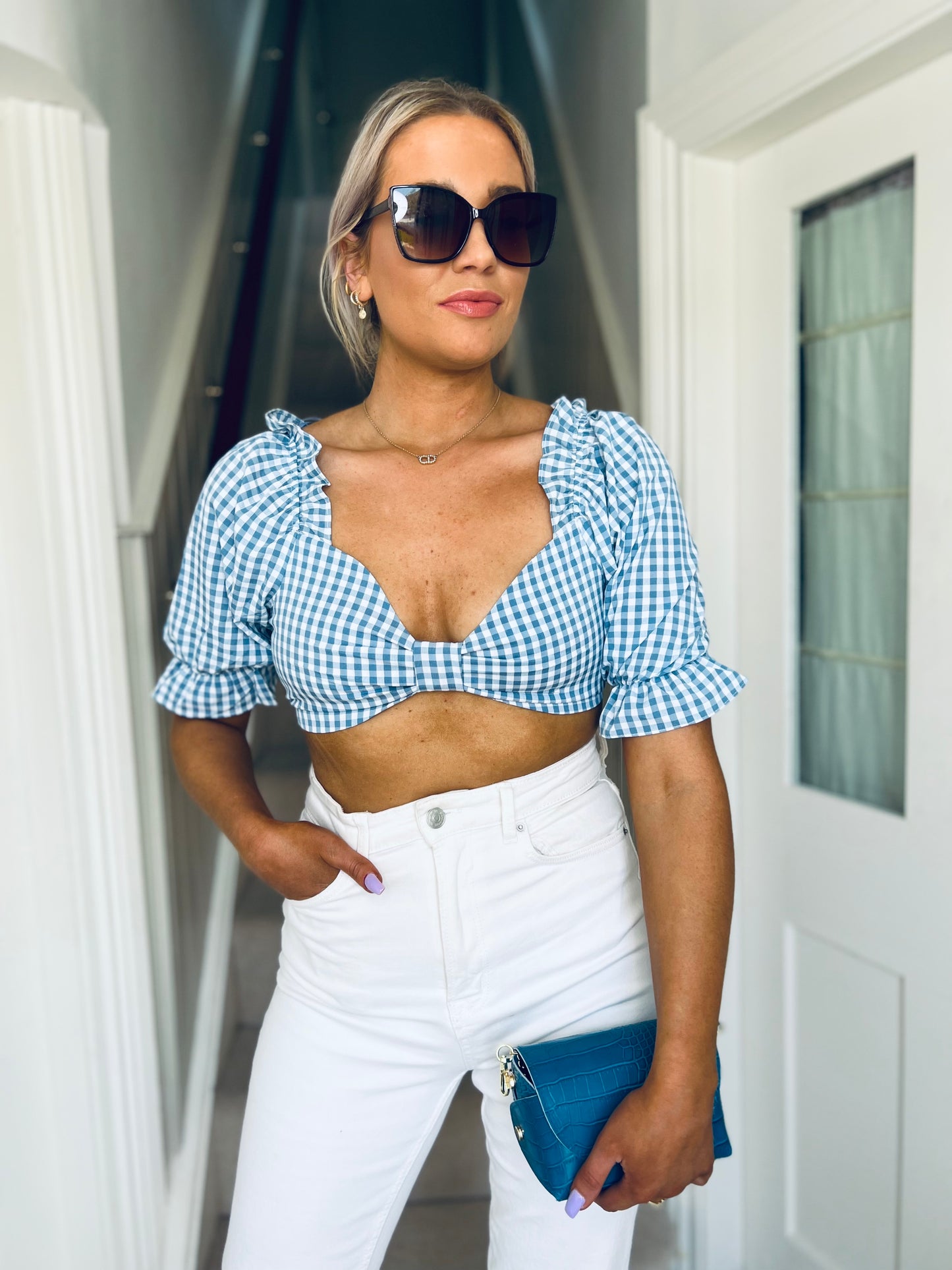 Haiti Top Blue