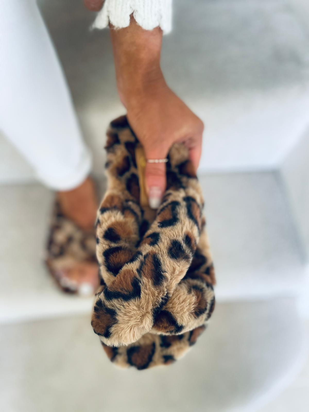 Jones Slippers Leopard