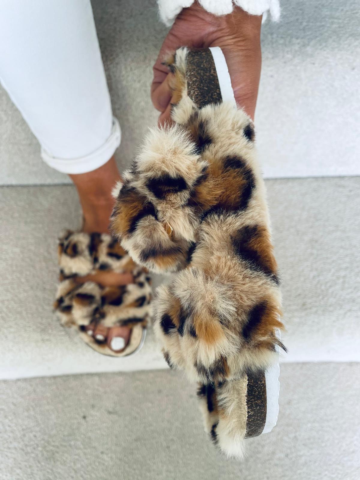 Gerry Slippers Leopard