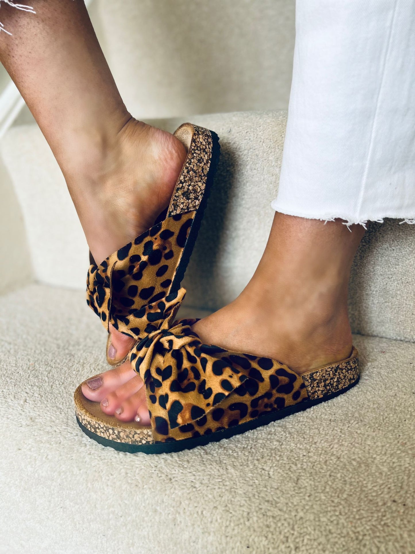 Ruairi Sandals Leopard