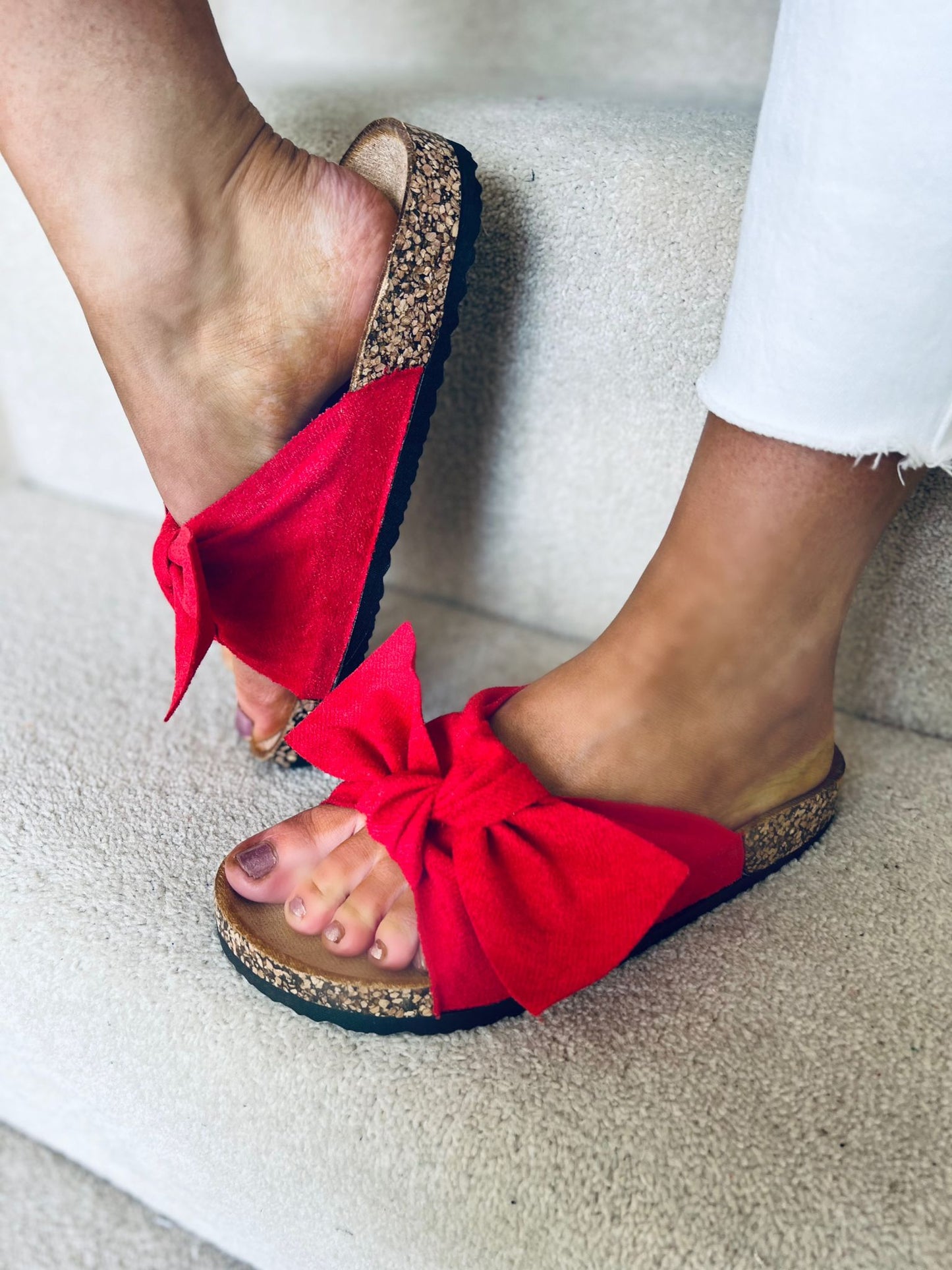 Ruairi Sandals Red