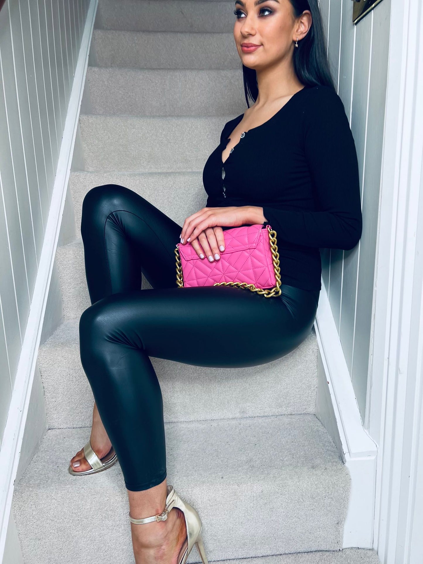 Ziggy Leatherette Leggings