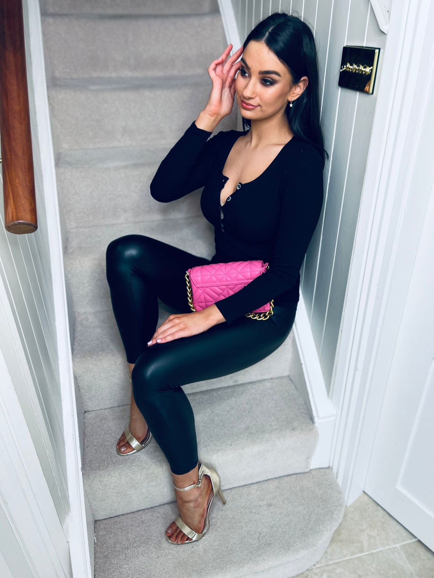 Ziggy Leatherette Leggings