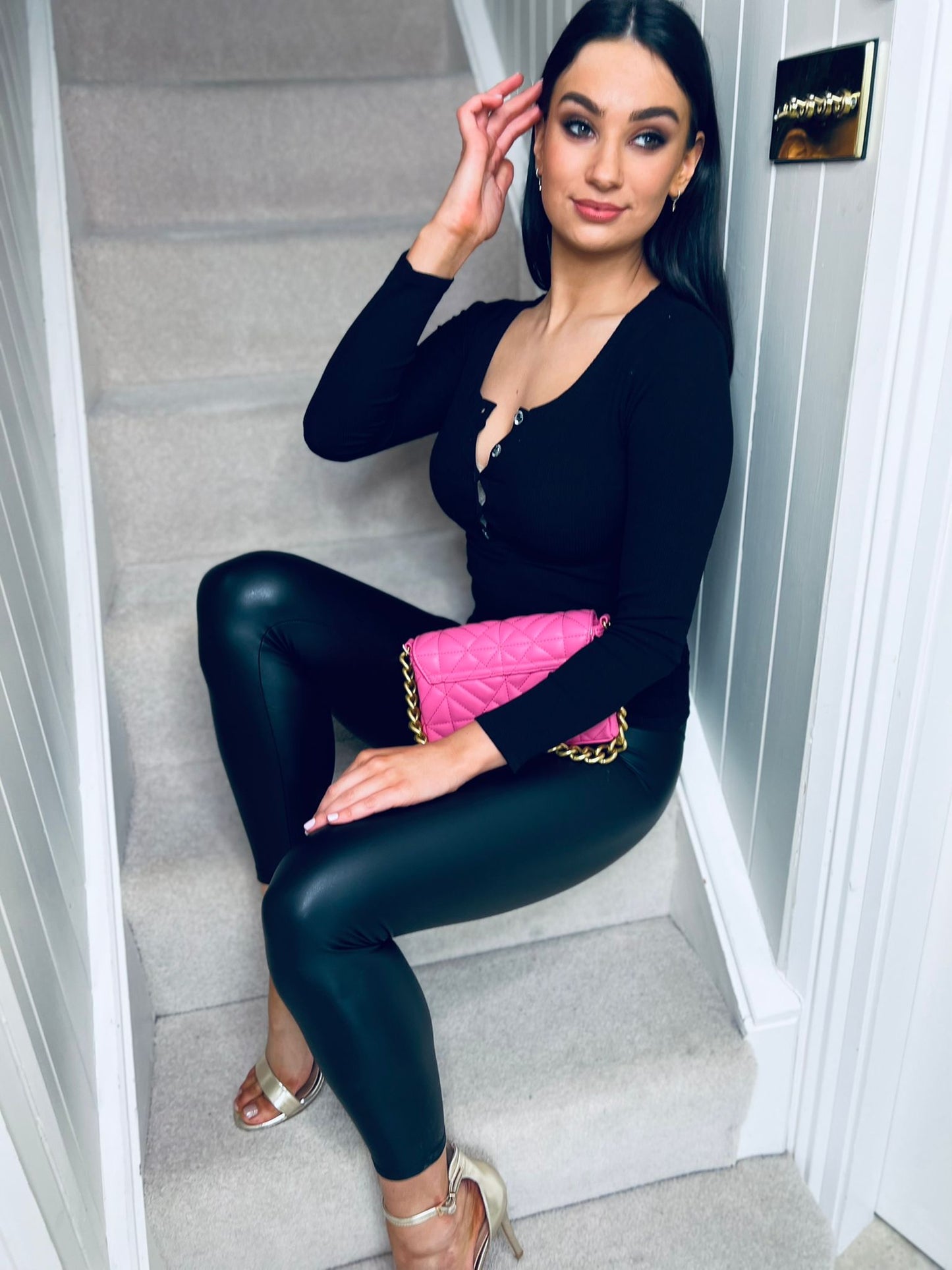 Ziggy Leatherette Leggings
