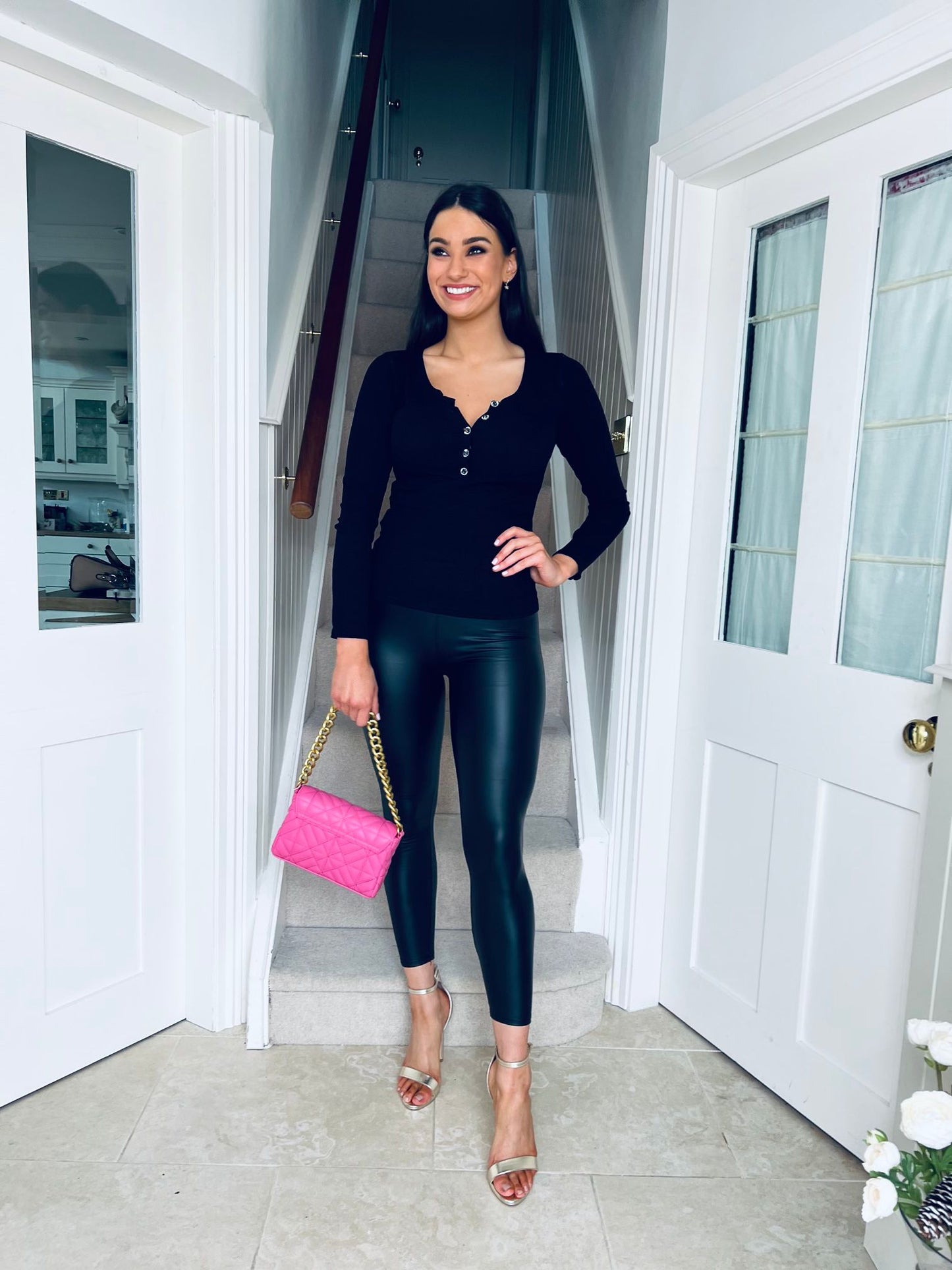 Ziggy Leatherette Leggings