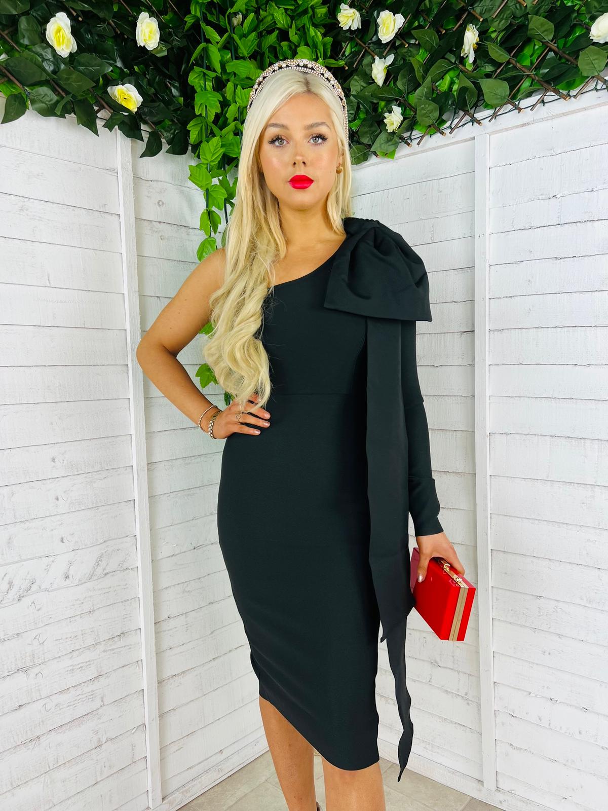 Brianna Bodycon Dress Black