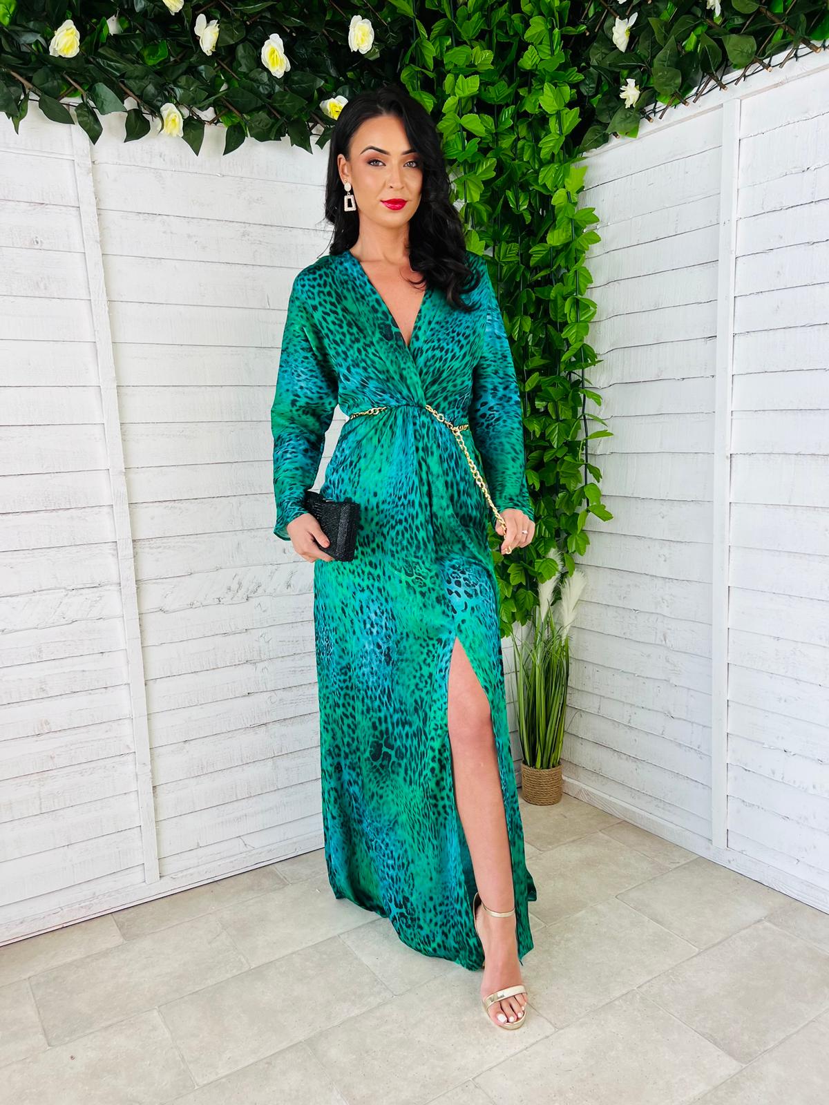 Cali Maxi Dress Green
