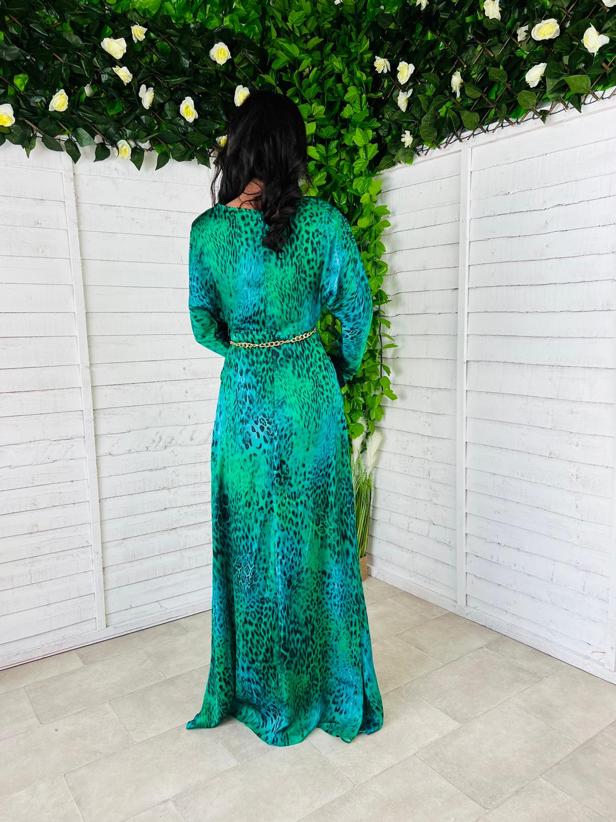Cali Maxi Dress Green