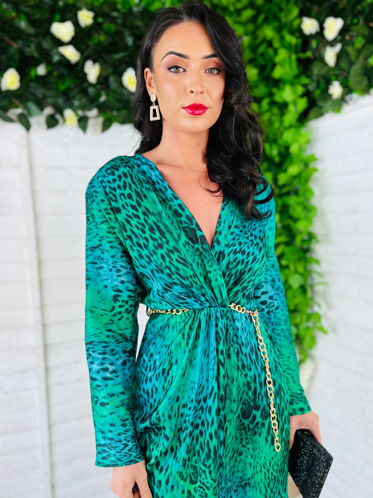 Cali Maxi Dress Green