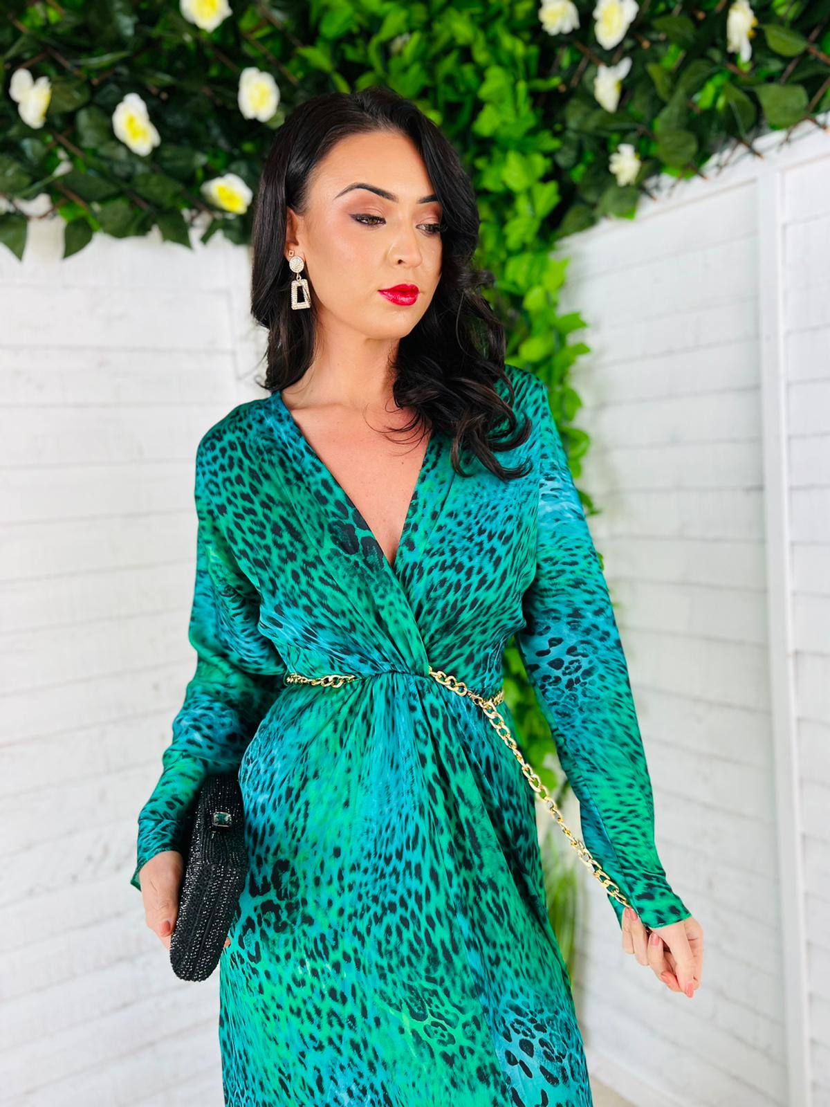 Cali Maxi Dress Green