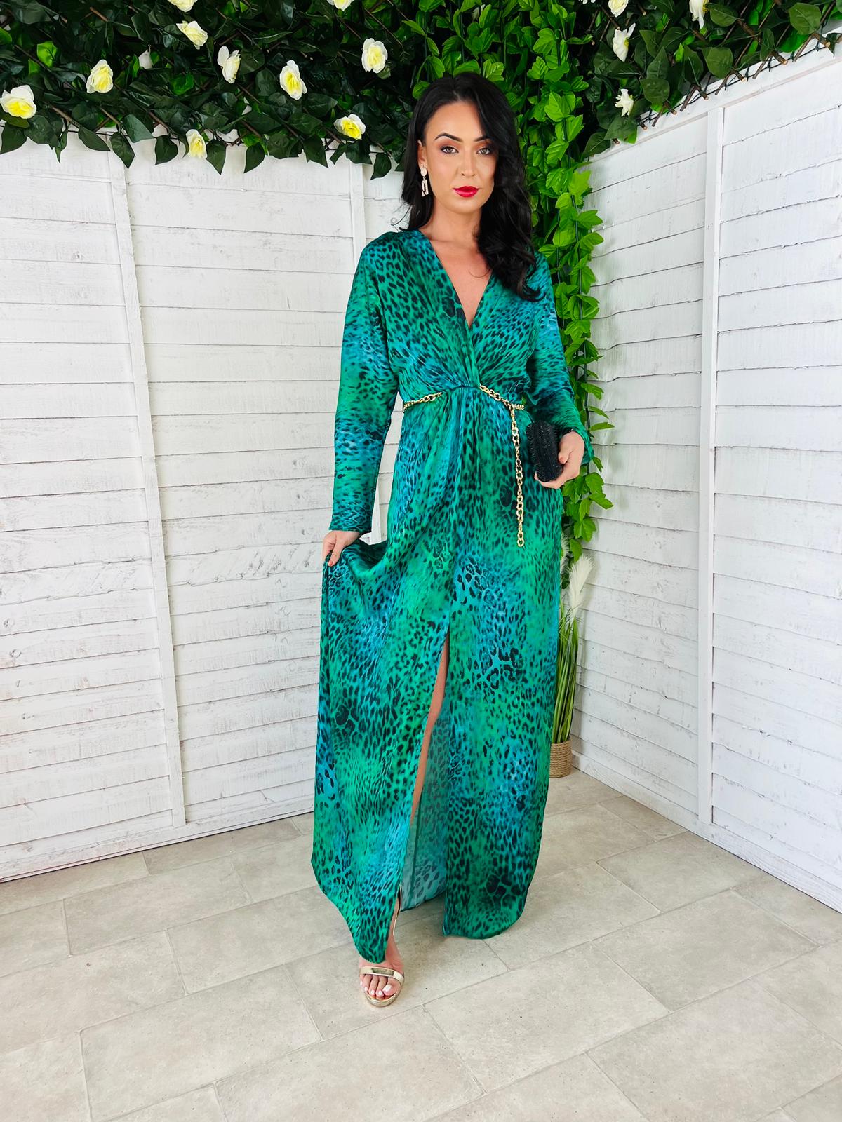Cali Maxi Dress Green