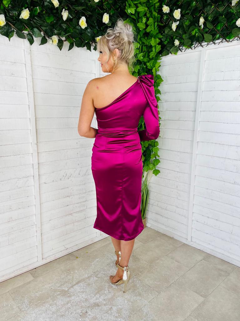Pria Midi Dress Orchid