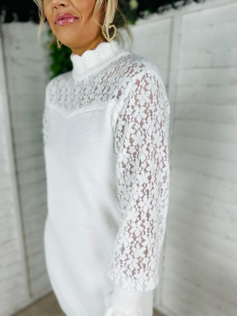 Ash Jumper/Dress White