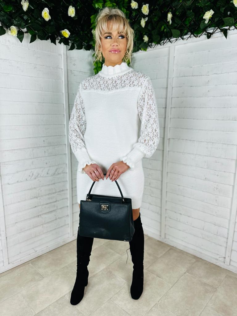 Ash Jumper/Dress White