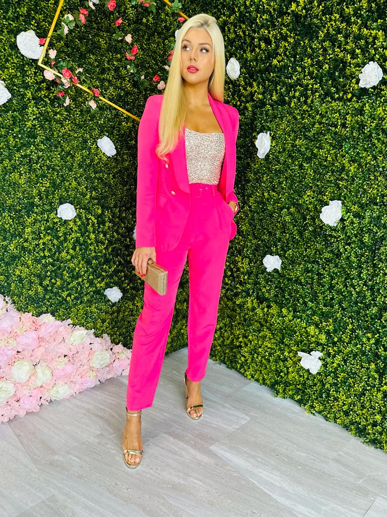 Aine Trousers Fuchsia
