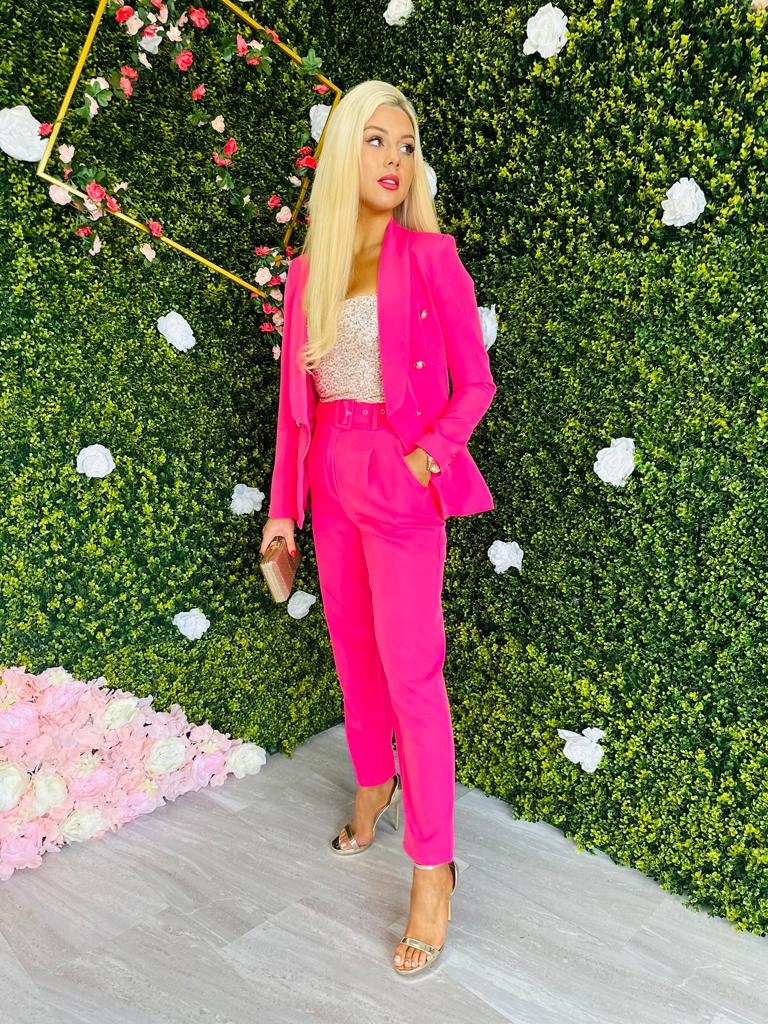 Aine Trousers Fuchsia