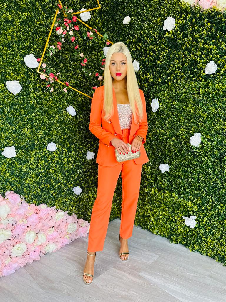 Aine Trousers Orange