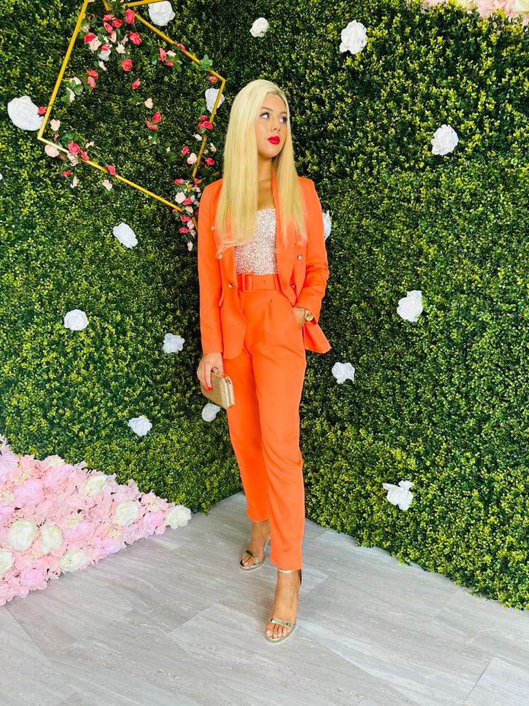 Aine Trousers Orange