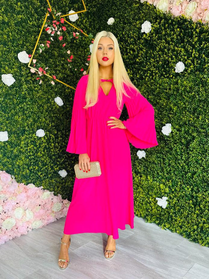 Maya Midi Dress Pink