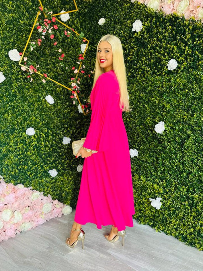 Maya Midi Dress Pink
